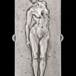 APHRODITE - fine silver 999, 202 x 92 x 35 mm, Tilmann Krumrey, 2009