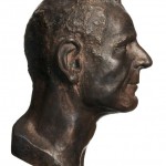 H E A D 3 – bronze, from 100 Beings 100 Heads 22.7 cm x 11.4 cm x 16.7 cm - Tilmann Krumrey, 2008